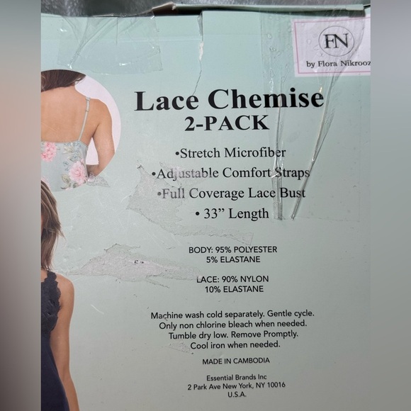 Flora Nikrooz 2 pc Nightgown Set - Picture 10 of 10